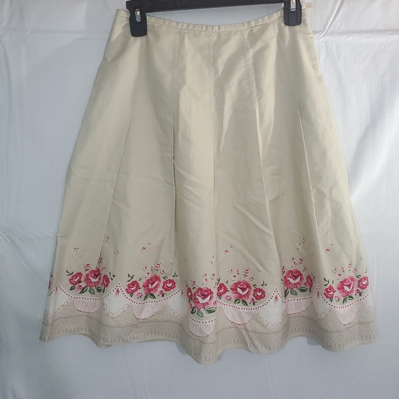 Unger Skirt 2 pink, tan Garden Party - Picture 5 of 11